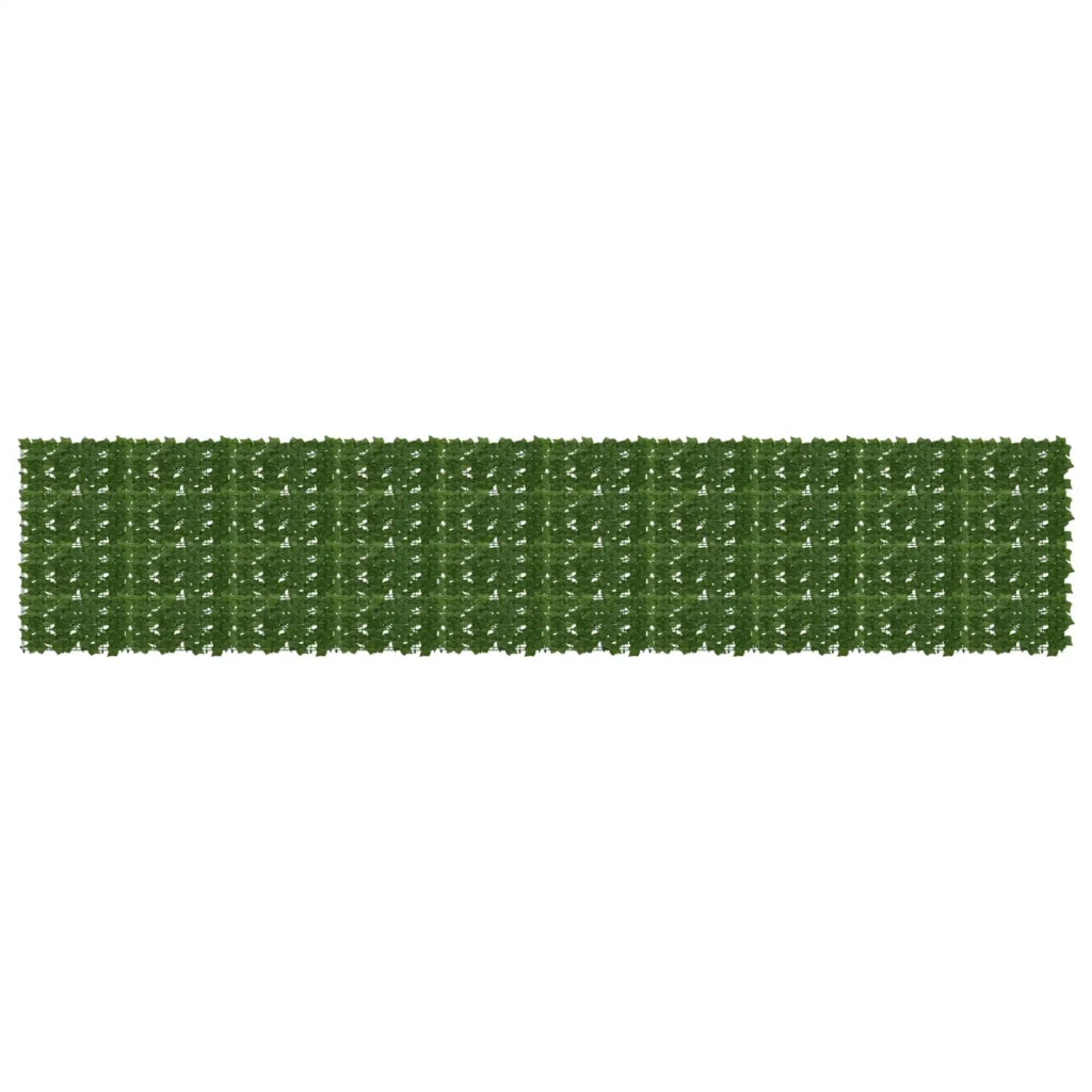 Schermo per balcone con foglie-Pannello per balcone Verde 500 x 100 cm