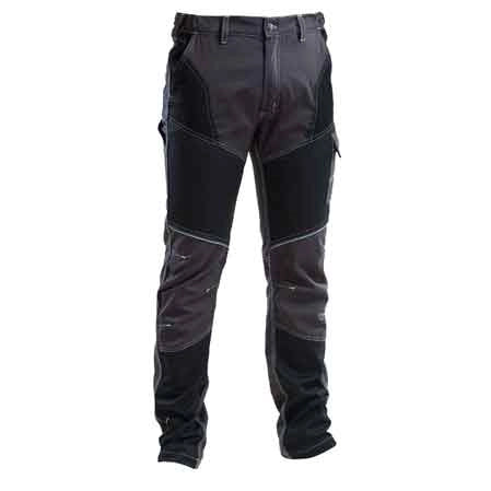 PANTALONE DA LAVORO STRETCH GRIGIO Tg. XL