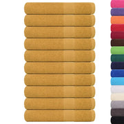 Asciugamani per sauna FROGN 10 pezzi Oro 80x200 cm 360 g/m2