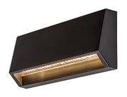 Applique esterna Rabalux Ibar LED 3W nera IP54 3000K
