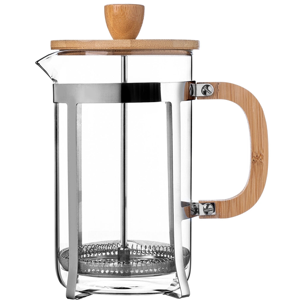 Infusore per tisane e caffè KADAX, con pistone, caraffa in vetro e filtro, 800 ml.