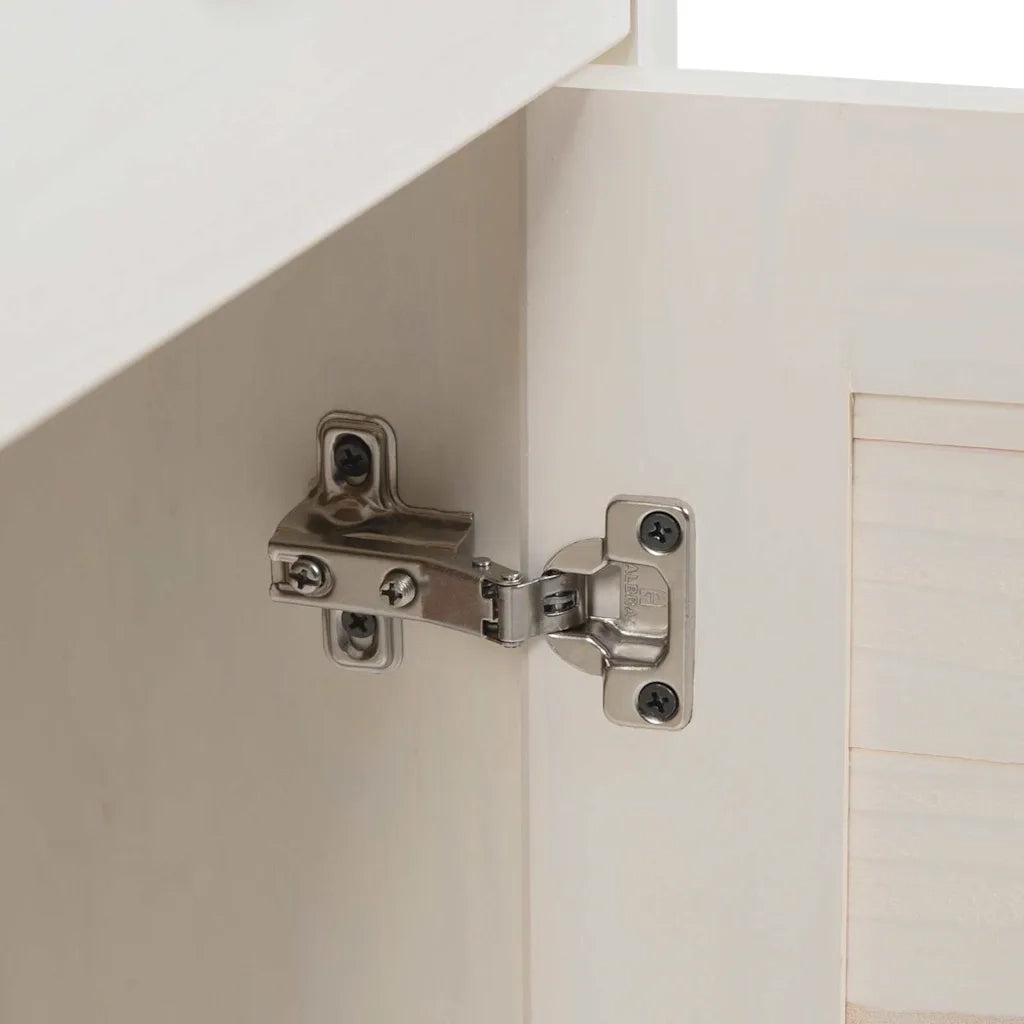 Set di mobili per il bagno VIGO 2 pcs Bianco e Bianco Antico 3328536