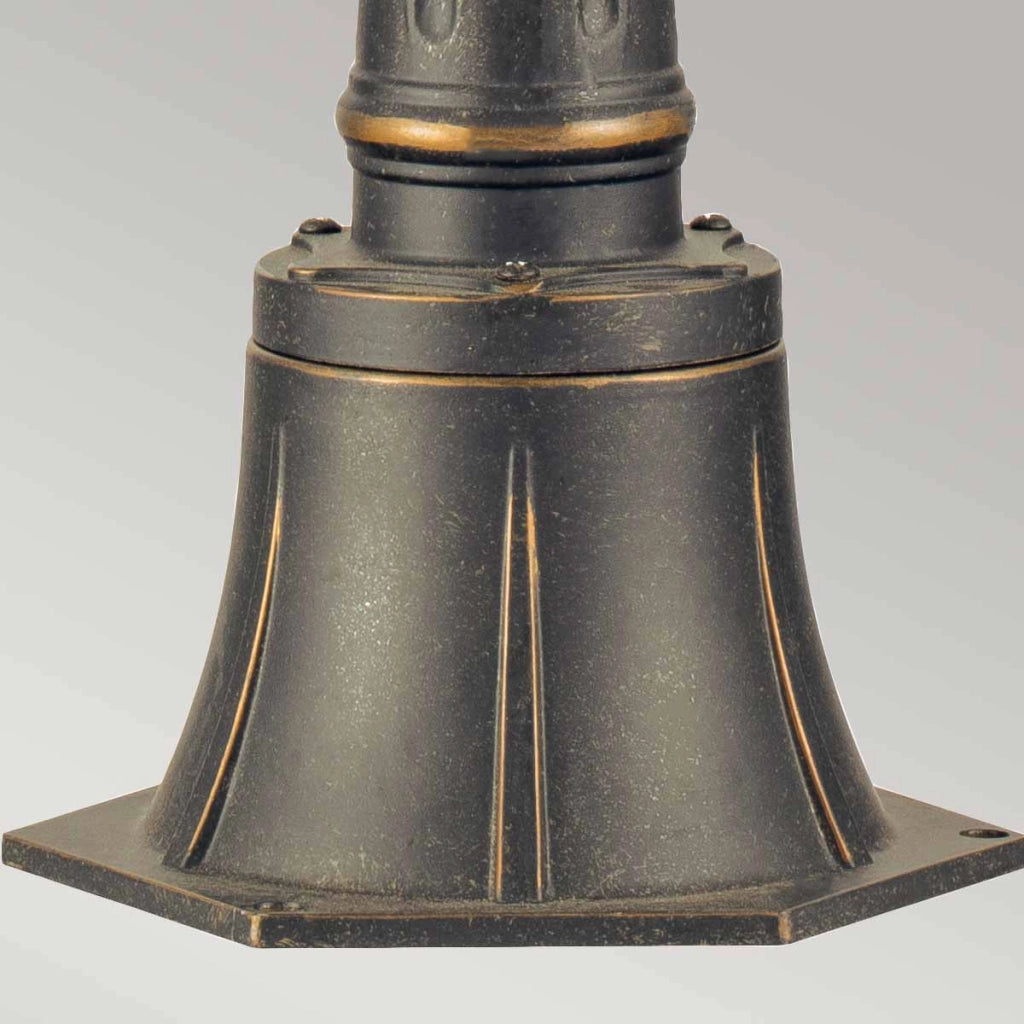 Lampione esterno classico E27 60W bronzo Cleveland Elstead