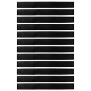 Spazzole per porte autoadesive 12 pz Argento 100 cm CFW2593393
