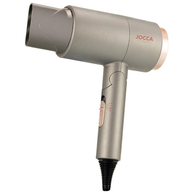 Jocca Asciugacapelli Pieghevole 1400W Argento