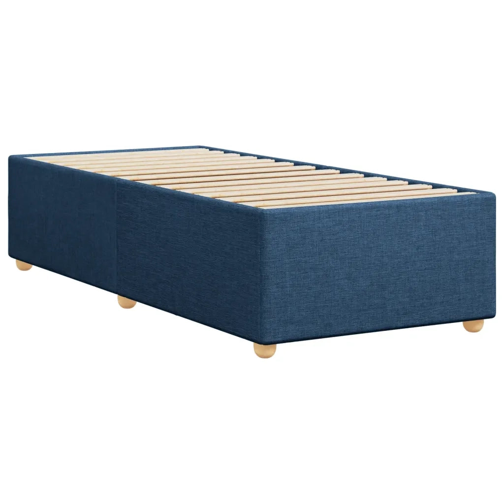 Giroletto senza Materasso Blu 80x200 cm in Tessuto 3284693