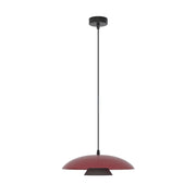 Lampada sospesa Babel 1xGX53 bordeaux/nero Emibig