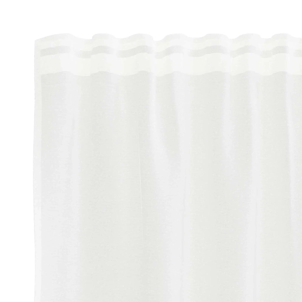 Tenda in Pizzo con tende Bianco 900 x 100 cm Poliestere