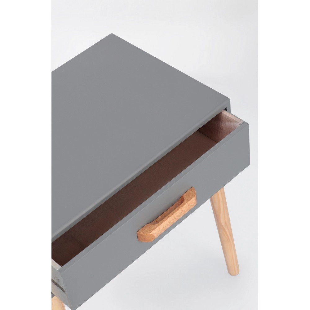 Mobiletto Legno Grigio Moderno da Interno - EXCEPTIONAL