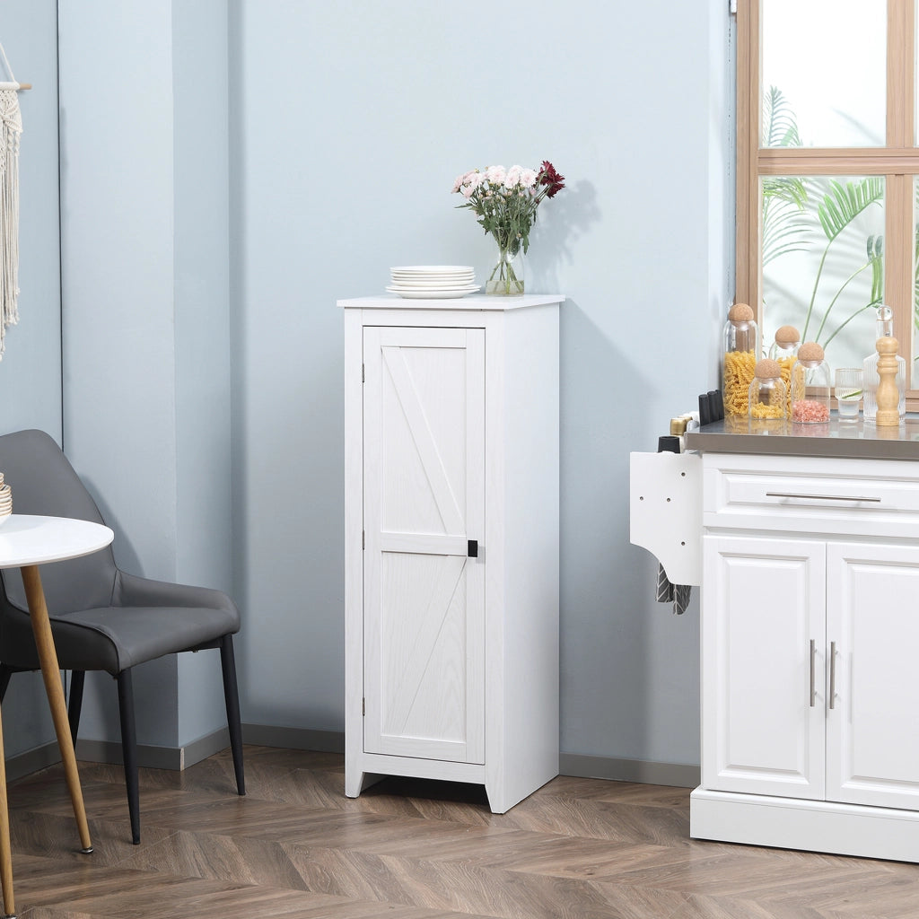 Armadio Bianco con 3 Ripiani Regolabili ¨C Minimal ¨C 120 cm