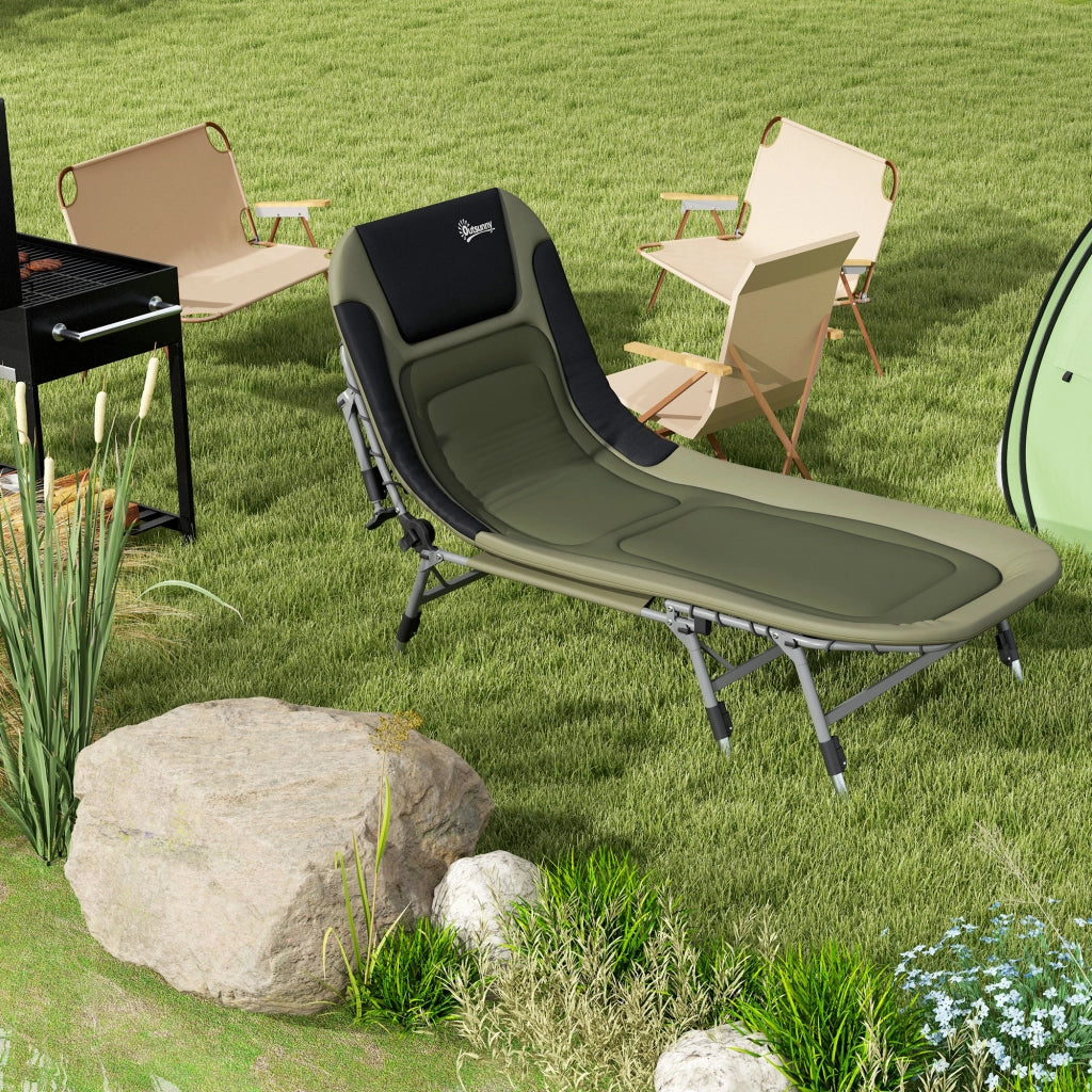 Letto da campo ¨C Minimal ¨C verde 200x85x40-55 cm