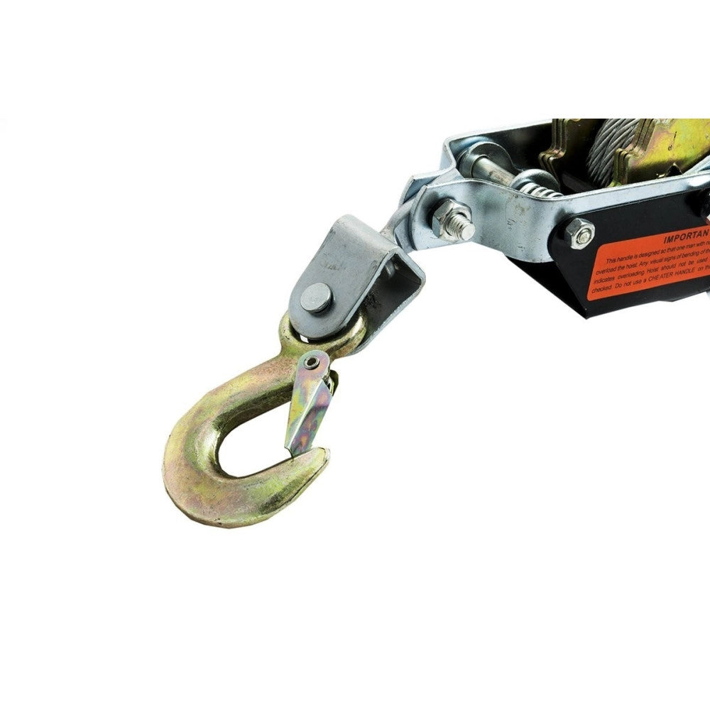Trade Shop - Paranco Verricello Argano Manuale Gancio Traino 4t 4 Tonnellate Fd-4t -