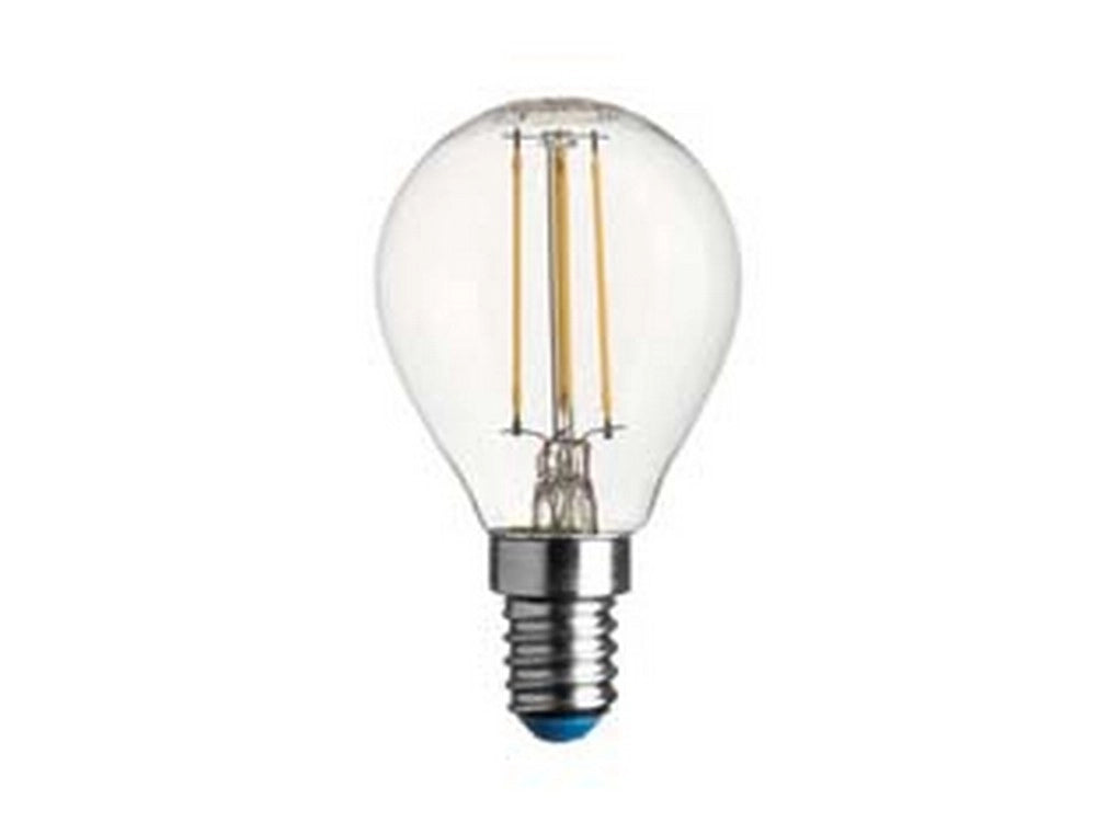 10pz lampada filo led sfera stick e14 - 4.5w - e14 - 2700°k calda - 470 lm cod:ferx.fer256612