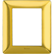 Placca Bticino Matix 3+3 moduli oro satinato AM4826GOS