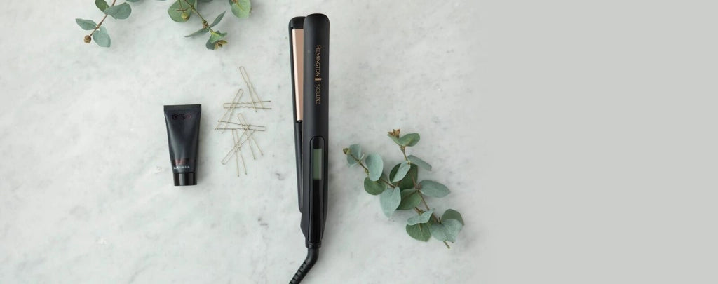 Remington S9100B PROLuxe Midnight Edition Piastra per capelli Ceramica 9 livelli 150-230 °C riscaldamento 10s colore Nero Rose Gold