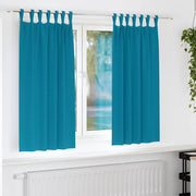Tende Blackout con Anelli 2 pcs Turchese 175 x 140 cm 4107639