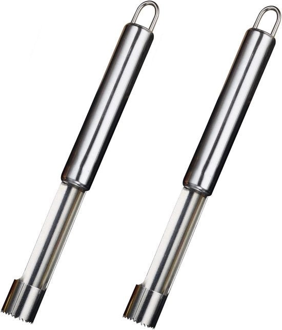 Corer per Mele in Acciaio Inossidabile - Accessorio da Cucina - 2 Pezzi