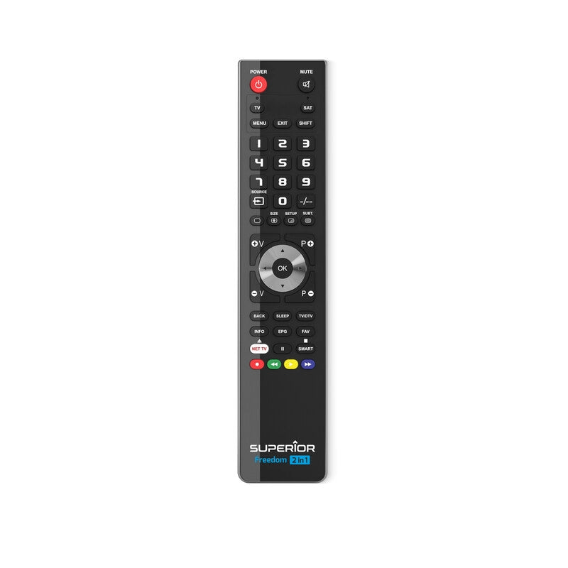 TELECOMANDO TV SUPERIOR UNIVERSALE FREEDOM 2 IN 1