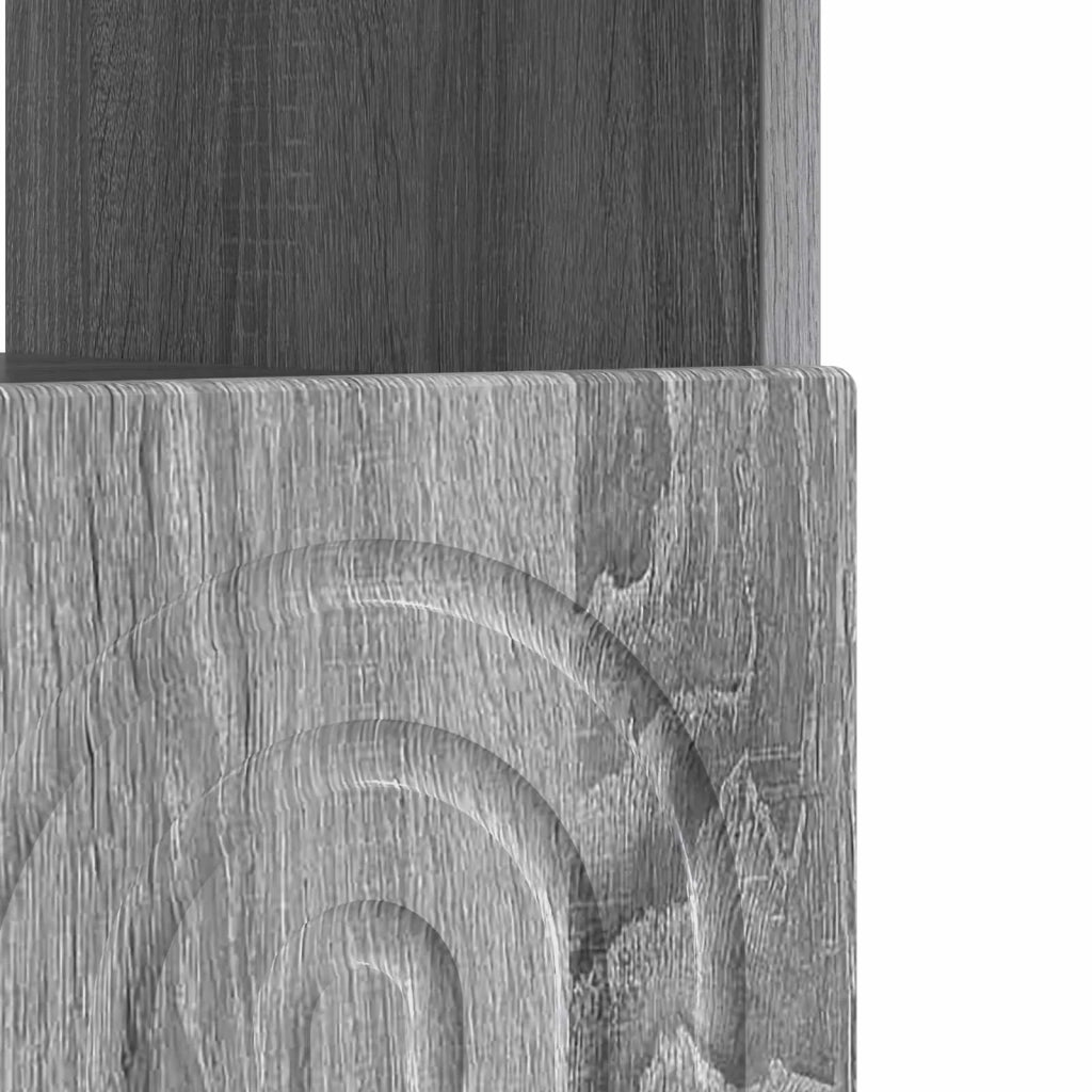 Mobile TV LED Sonoma grigio Legno ingegnerizzato 896331