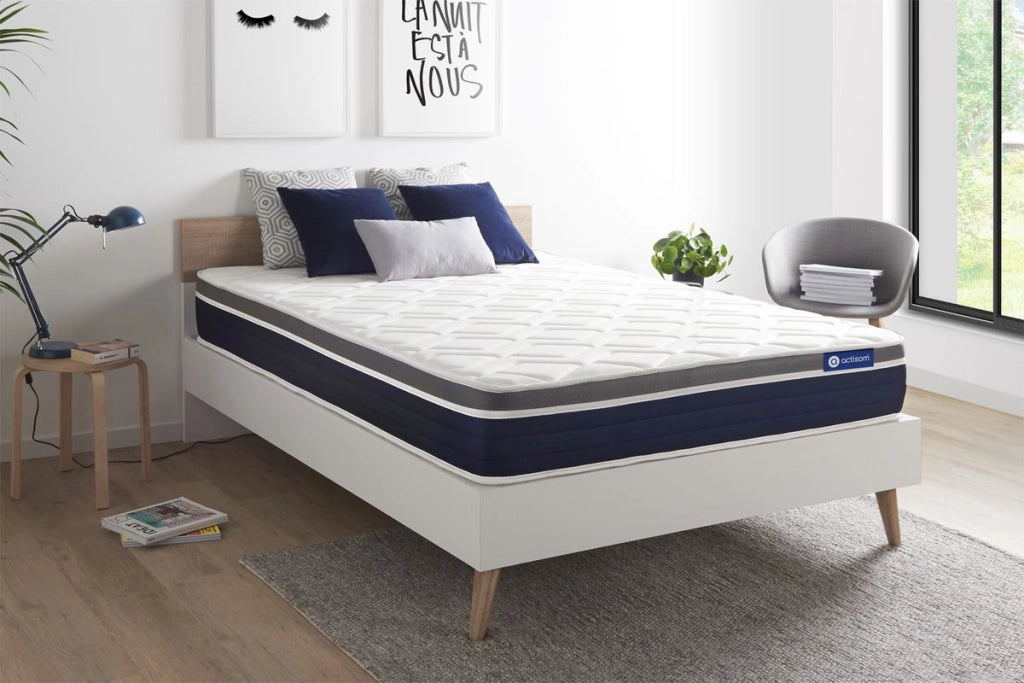 Materasso Actilatex confort 135x200cm - Spessore : 26cm - Lattice e memory foam - Moderatamente rigido