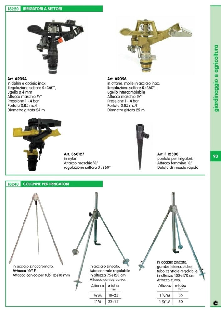 12pz irrigo art.f-12500 puntale per irrigatore 1/2 f cod:ferx.26306