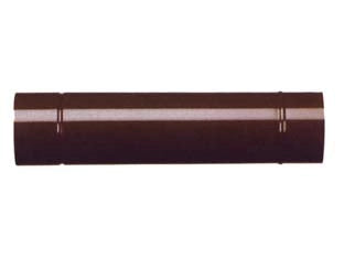 TUBO PORCELLANATO PER STUFE A LEGNA MARRONE LUCIDO  ø cm.10x100    SAVE