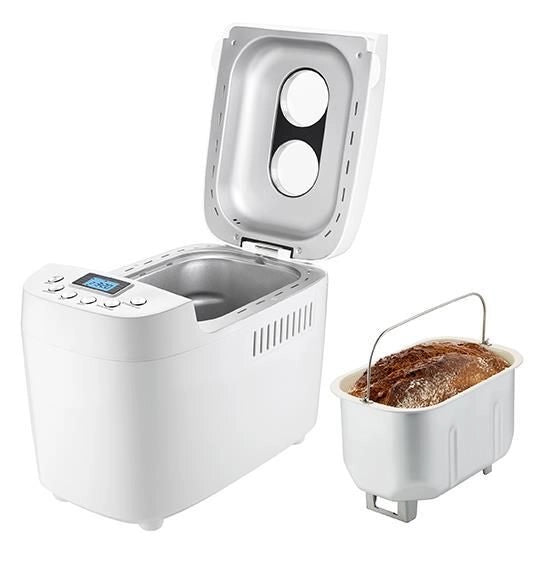 Unold 68520 Backmeister Big Macchina per il Pane 850W 15 Programmi 1,5 Kg Display LCD colore Bianco