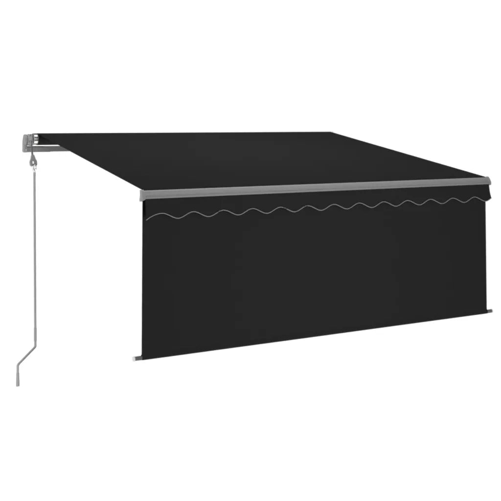 Tenda Automatica Parasole LED Sensore Vento 3x2,5m Antracite 3069394