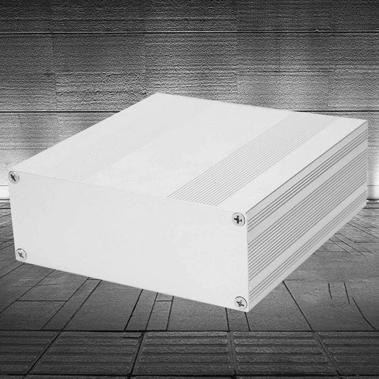 Cassa per progetti elettronici in alluminio con finitura professionale