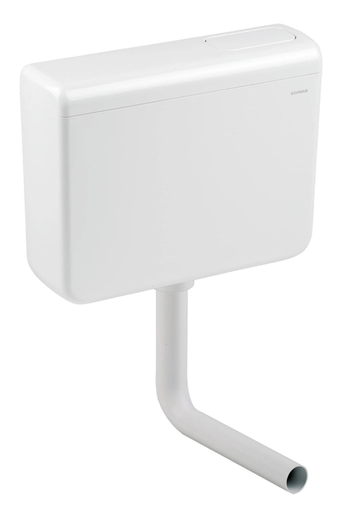 Cassetta di scarico esterna SCHWAB IRIS Mono tasto cod. 641520 per installazioni a parete