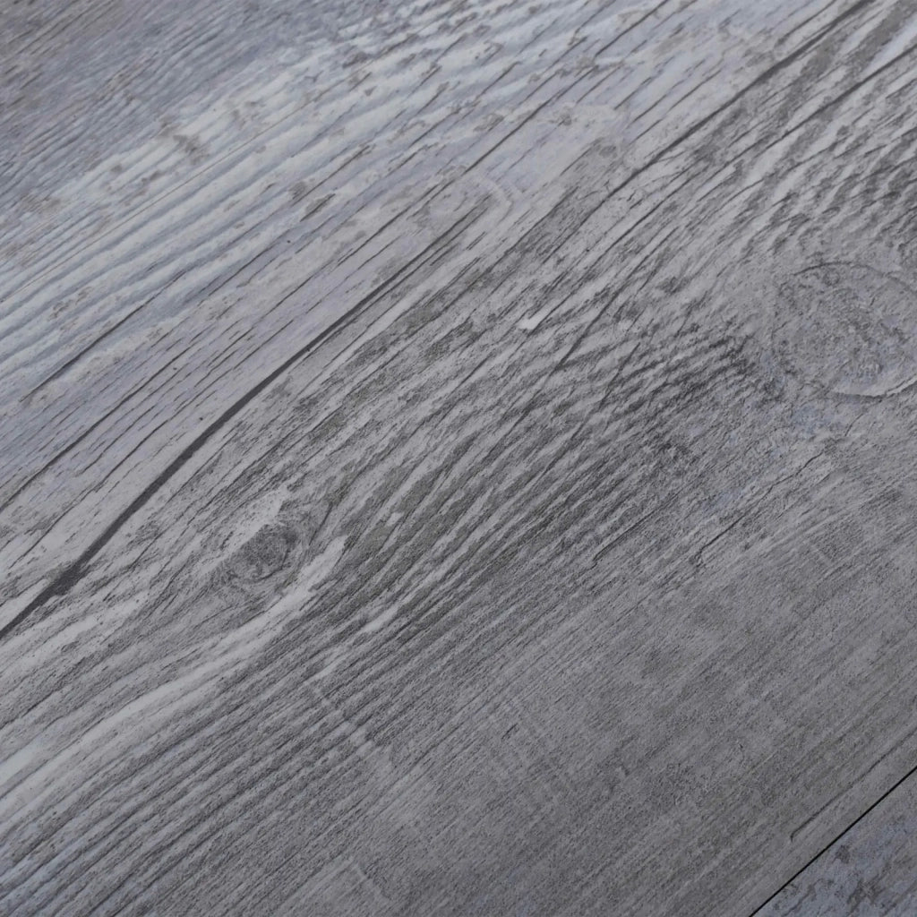 Tavole per Pavimenti 2,51 m² 18 pcs PVC Legno grigio opaco 42046441