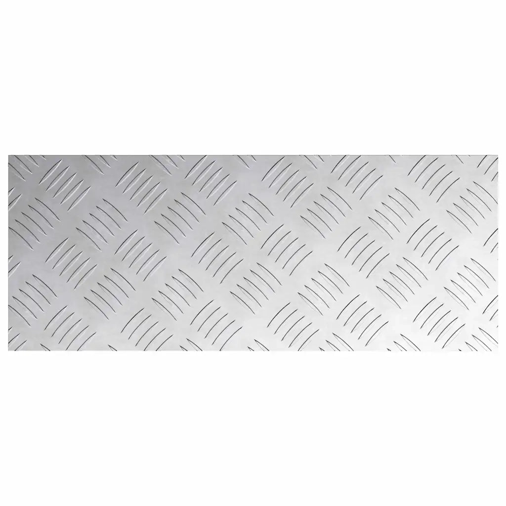 Gradini per Scale 2 pcs Argento 50 x 20 cm Alluminio 4104247