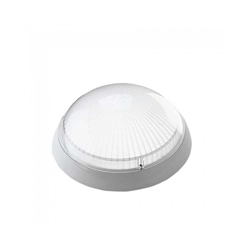 Plafoniera Compatta Globo Grigio S 1544