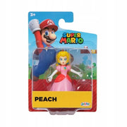 Super Mario, Figure Peach 6,5cm,Jakks,Età 3+