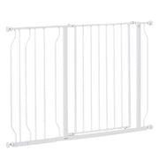 Barriera di Sicurezza per Cani Estensibile ¨C Minimal ¨C Bianco 75-115 cm