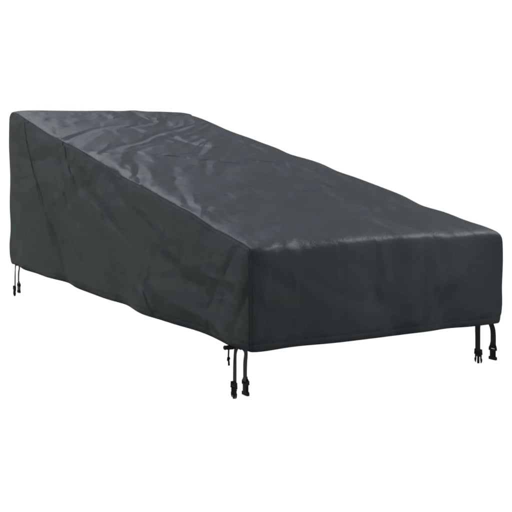Copertura per mobili da esterno Nero 195 x 76 x 82 cm