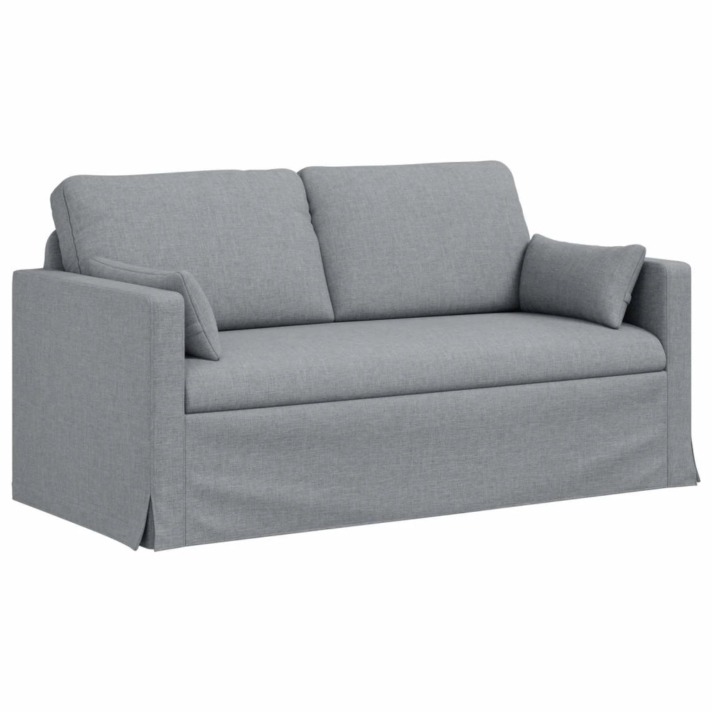 Set di divani 2 pcs Grigio chiaro 158 x 78 x 80 cm Tessuto 3407537