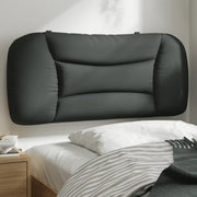 Cuscino Testiera Hvar Grigio Scuro 80 cm in Tessuto 374526