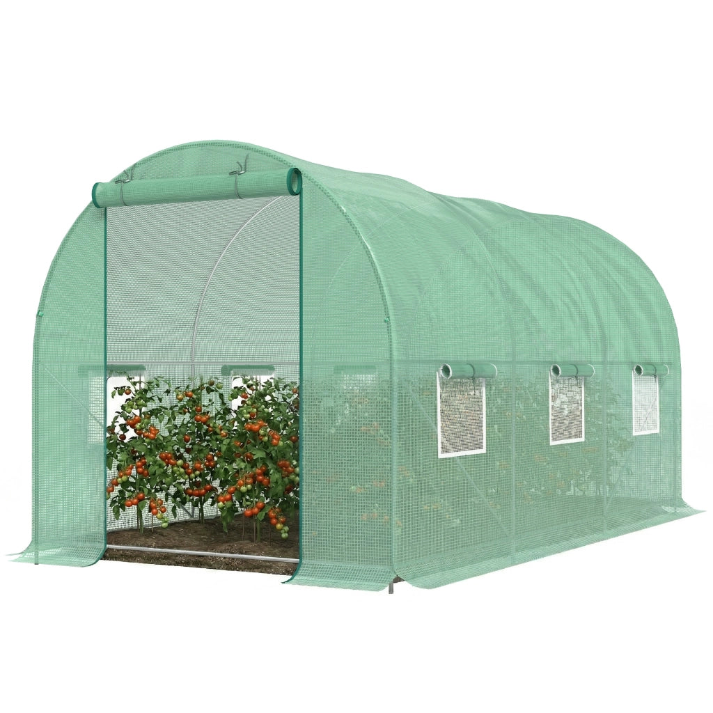 Serra Tunnel da Giardino - Xylo - 4.45x2x2m PE Verde