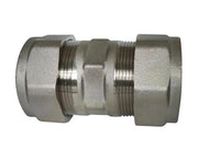 RACCORDO DIRITTO DOPPIO IN OTTONE 3/8    PETTINAROLI