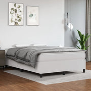 Struttura Letto a Rete a Molle Bianco 140x200 cm in Similpelle 3121048