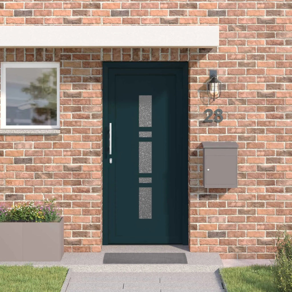 Porta Frontale Antracite 98 x 208 cm PVC 3445697
