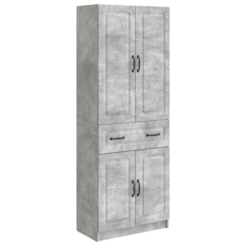 Set di armadi 2 pz Grigio Cemento Legno ingegnerizzato 3416991