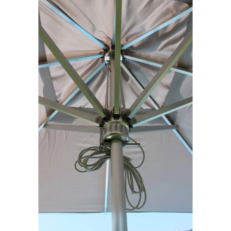 OMBRELLONE CRISTAL P/C ALLUMINIO 3 X 4