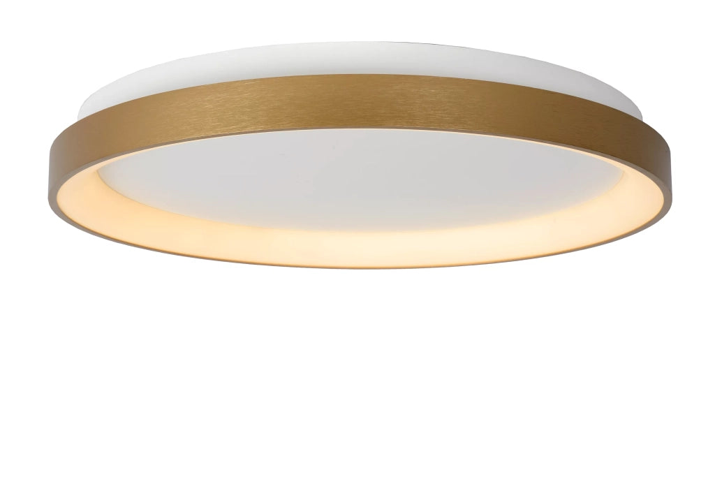 Plafoniera LED 48 cm 38W oro rotonda Vidal Lucide