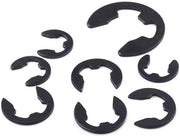 Borgring E-Clip 6mm - Borgring Esterno - Circlip Interna - 200 Pezzi - Acciaio di Manganese - Facile da Installare