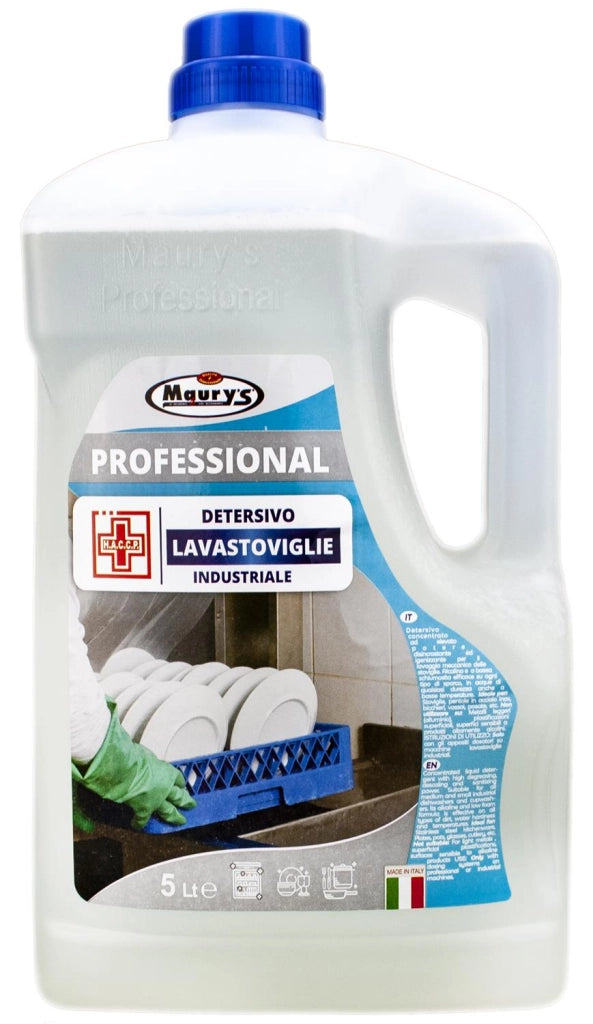MAURY'S PROFESSIONAL 5LT DETERSIVO LAVASTOVIGLIE INDUSTRIALE