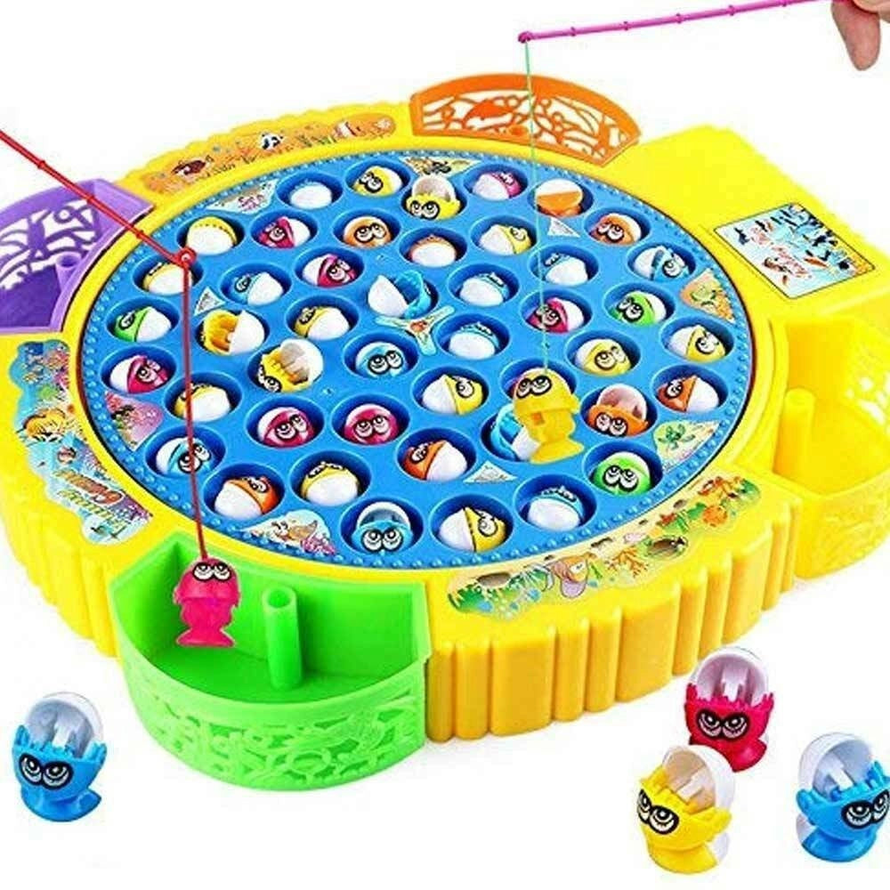 Trade Shop - Gioco Di Societa Da Tavolo Gioco Della Pesca Con 45 Pesciolini Fino 5 Giocatori -