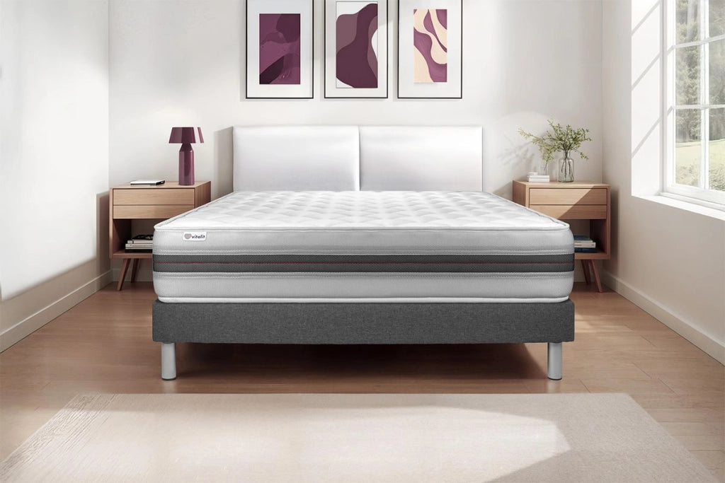 Materasso e base 130x200 cm - Vitalmemo Back