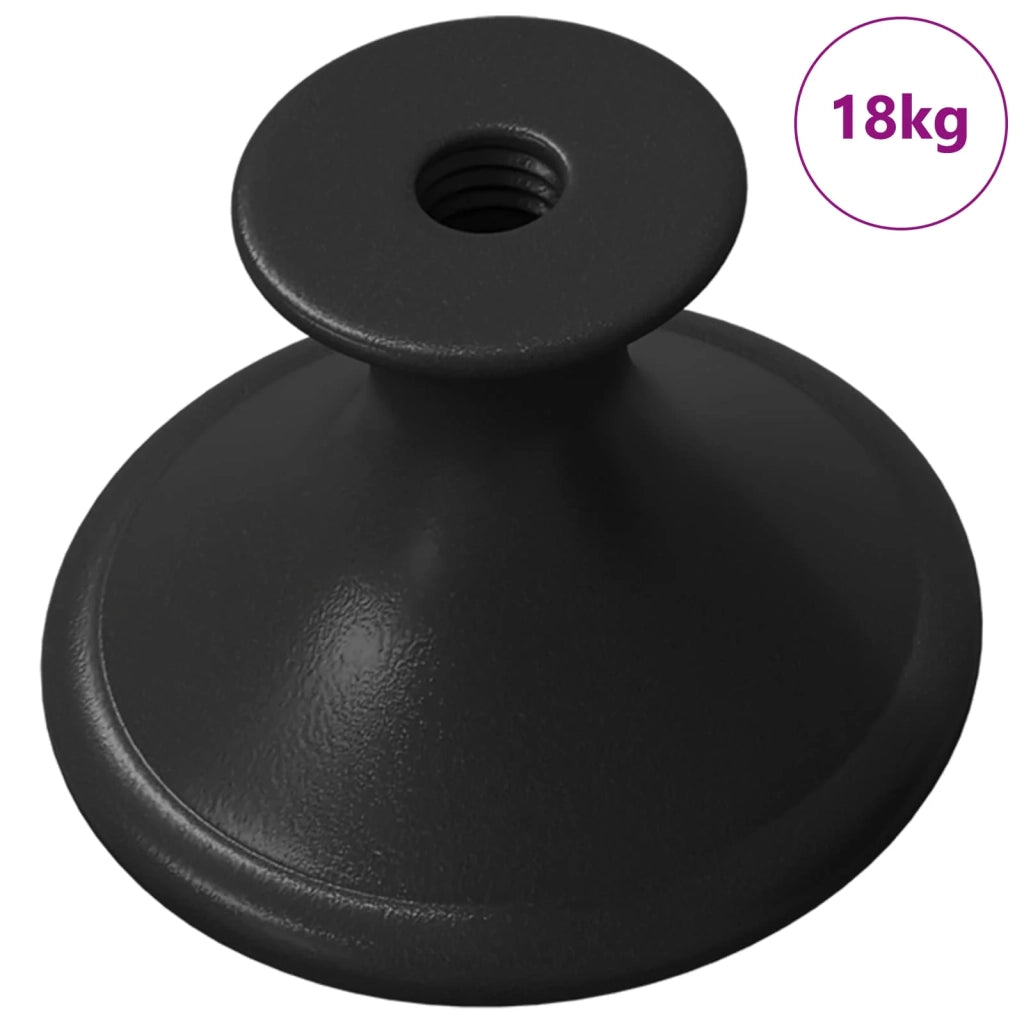 Manico 1461 pcs Nero Ø30 mm Alluminio 864706
